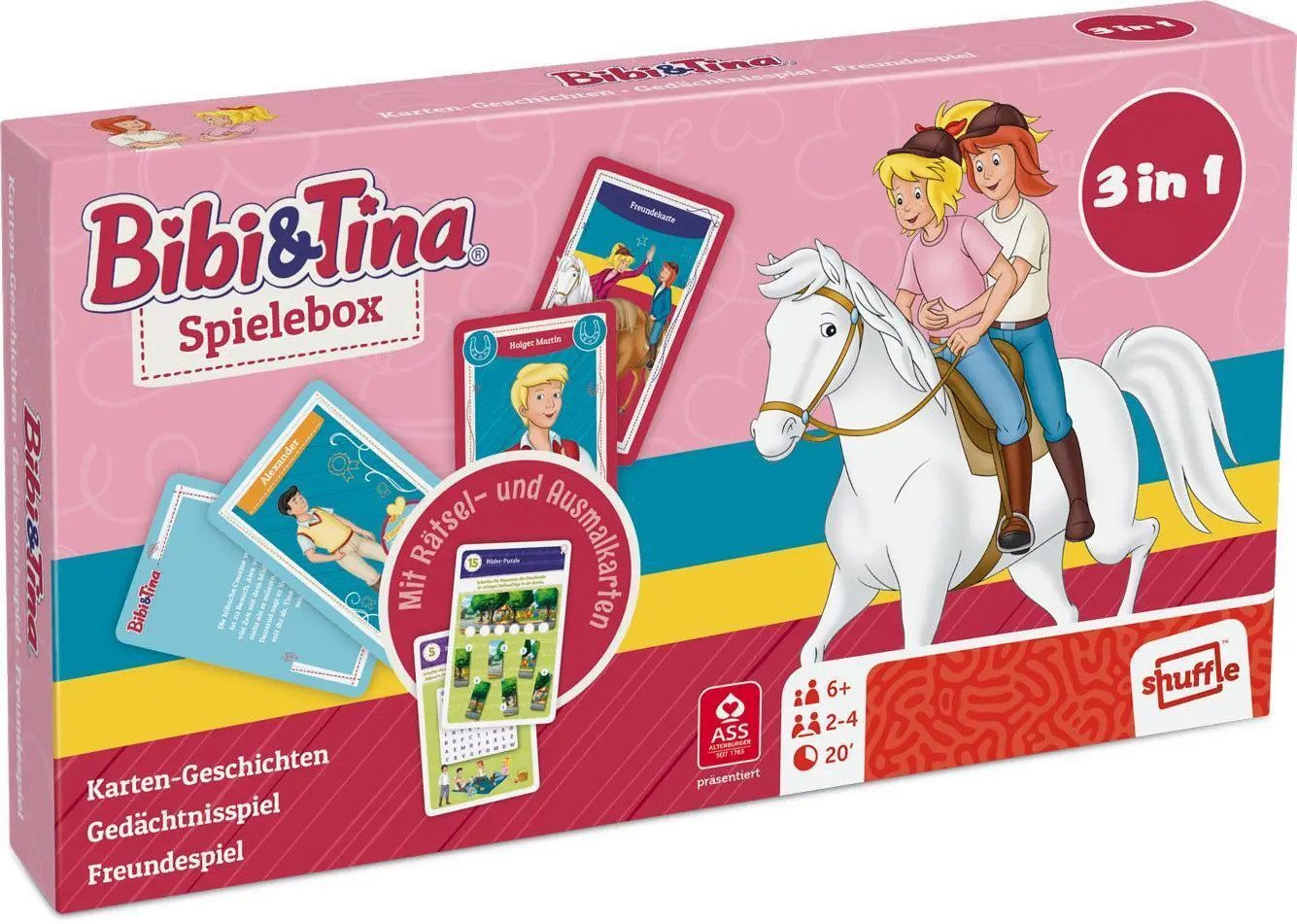 Cartamundi Spiel Spielebox - Bibi&Tina®