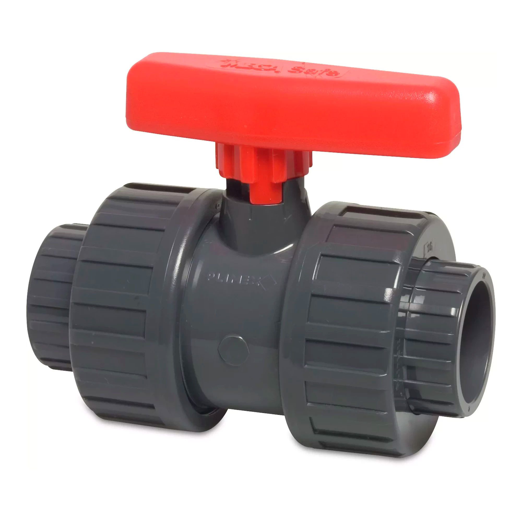 Profec Kugelhahn Profec PVC-U mit beidseitig Klebemuffe, Typ Safe 600, 10-16 bar, Wasserinstallation