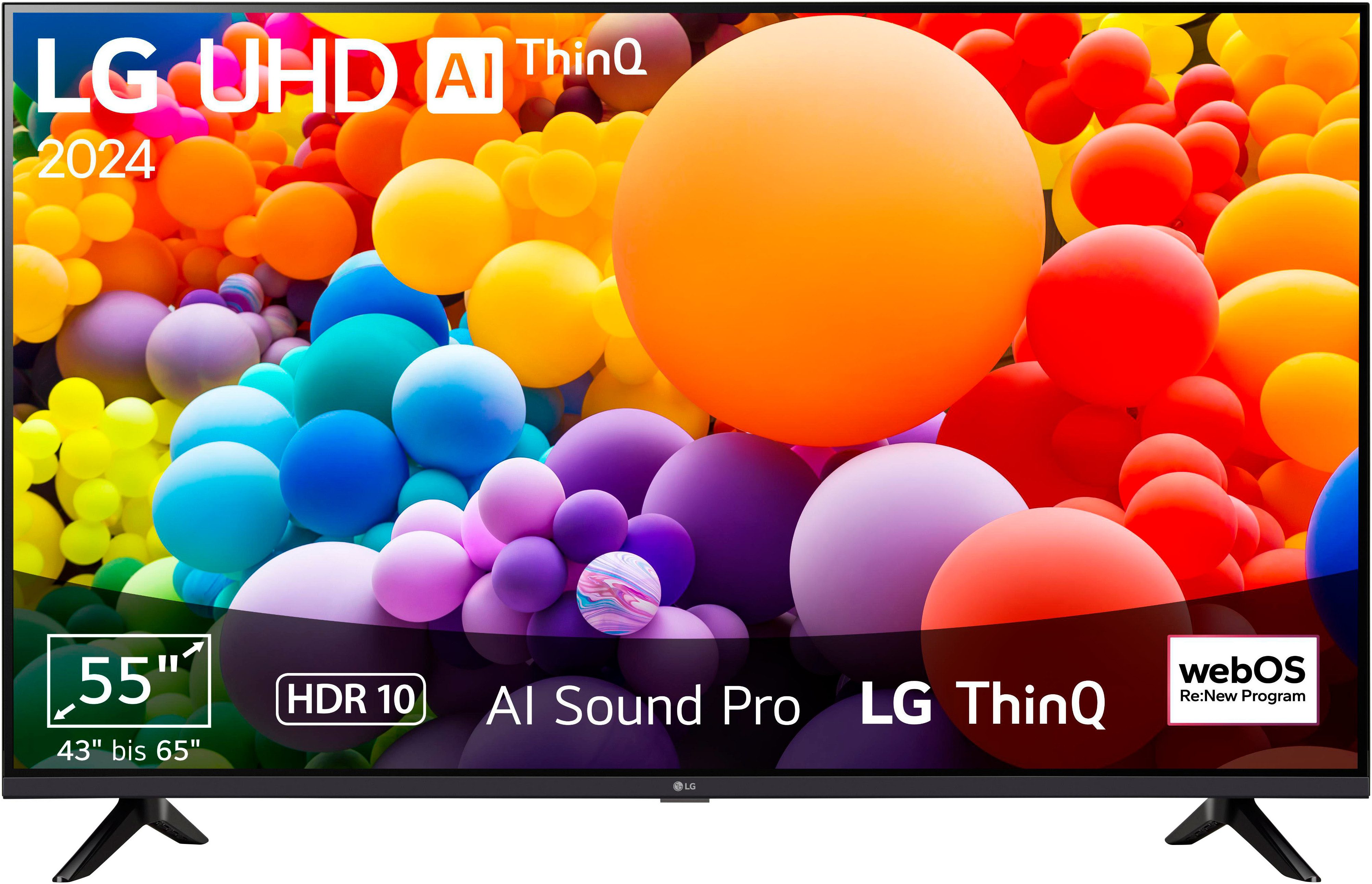 LG 55UT73006LA LED-Fernseher (139 cm/55 Zoll, 4K Ultra HD, Smart-TV)