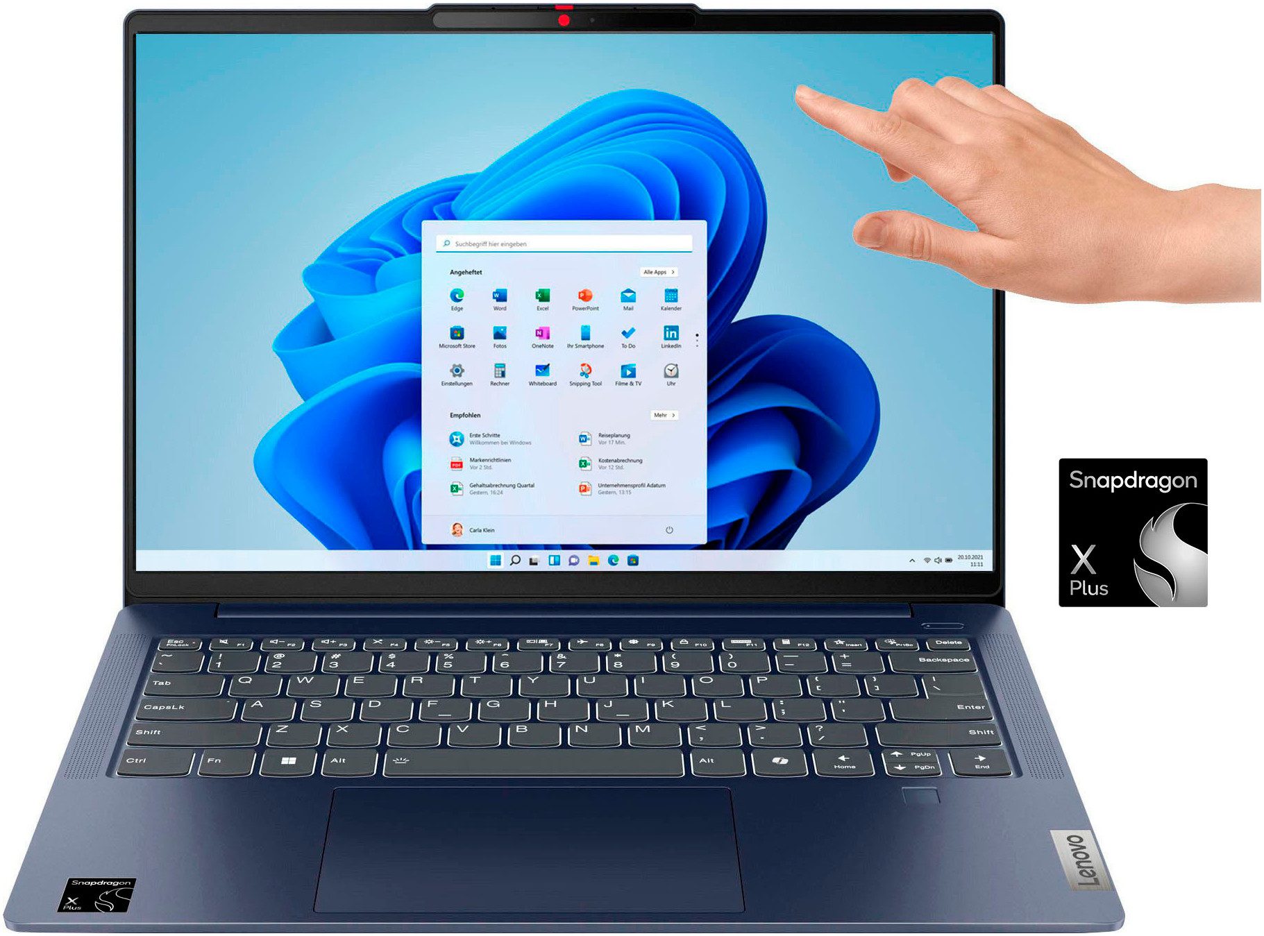 Lenovo IdeaPad Slim 5 14Q8X9 Notebook (35,6 cm/14 Zoll, Qualcomm X Plus X1P-42-100, Adreno, 512 GB SSD)