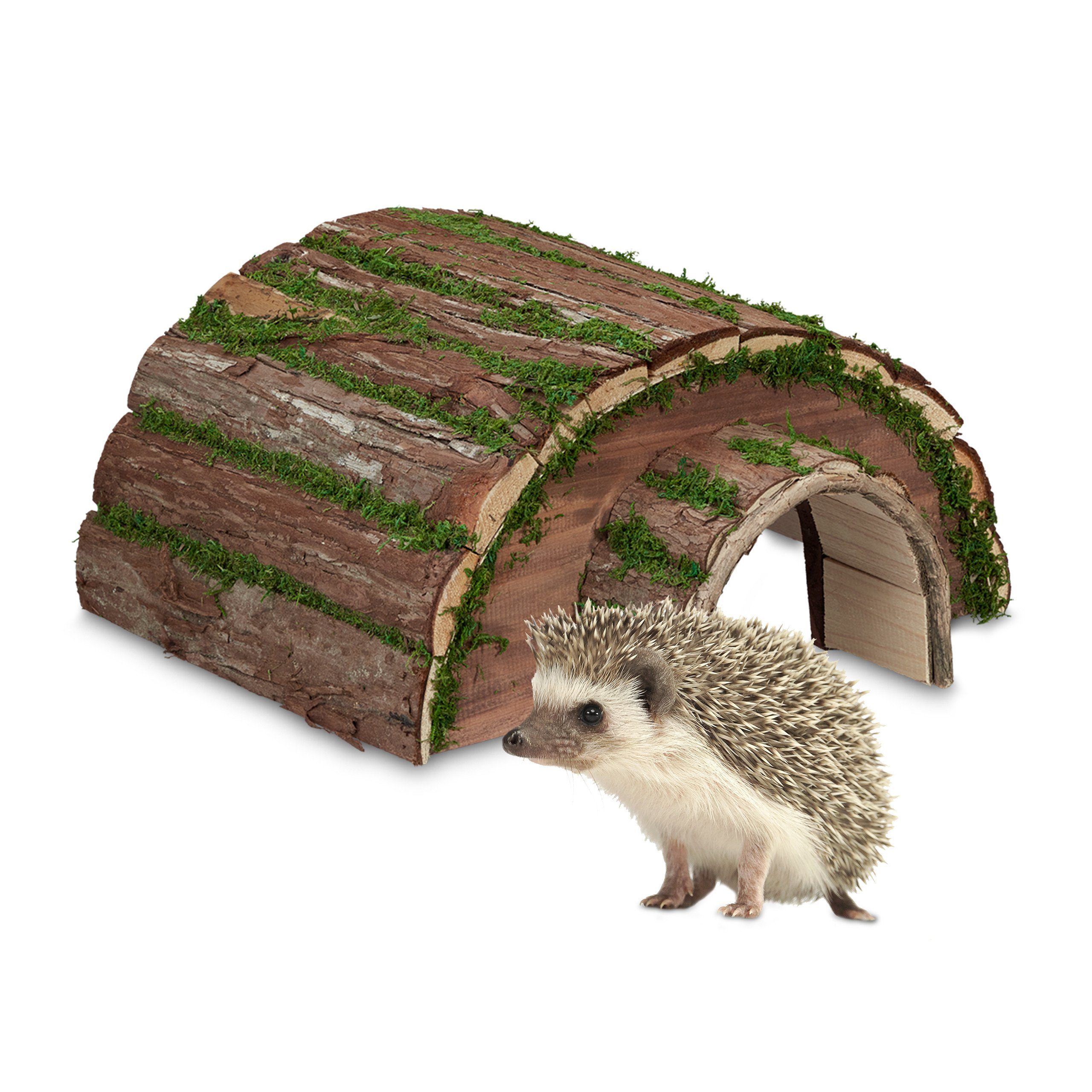 relaxdays Igelhaus aus Holz