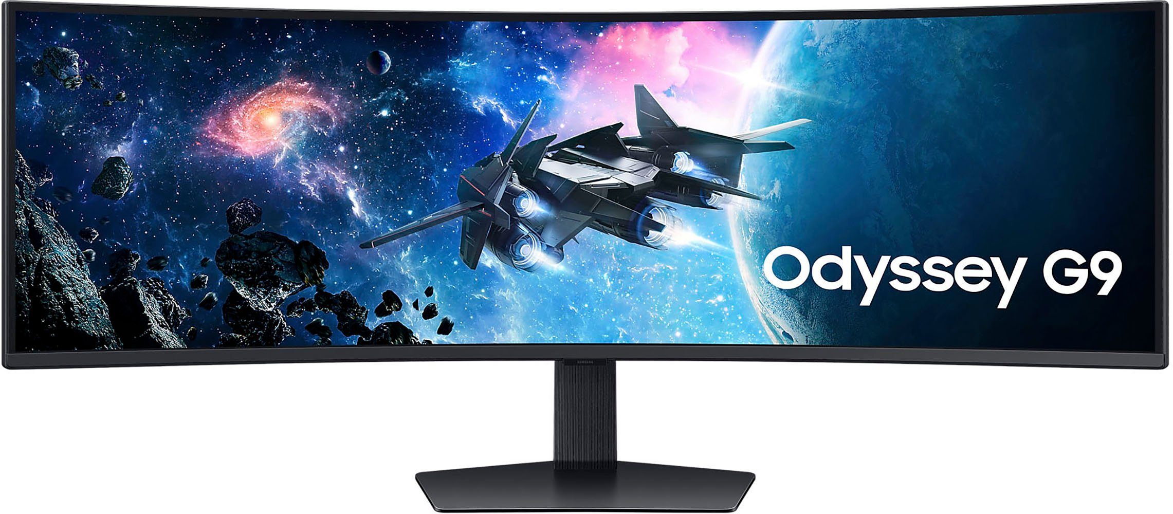 Samsung Odyssey G9 S49CG954EU Curved-Gaming-Monitor (124 cm/49 ", 5120 x 1440 px, DWQHD, 1 ms Reaktionszeit, 240 Hz, VA LED)