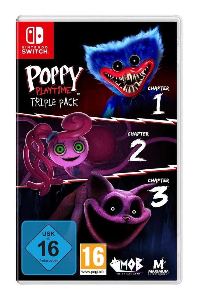 Poppy Playtime Triple Pack Nintendo Switch