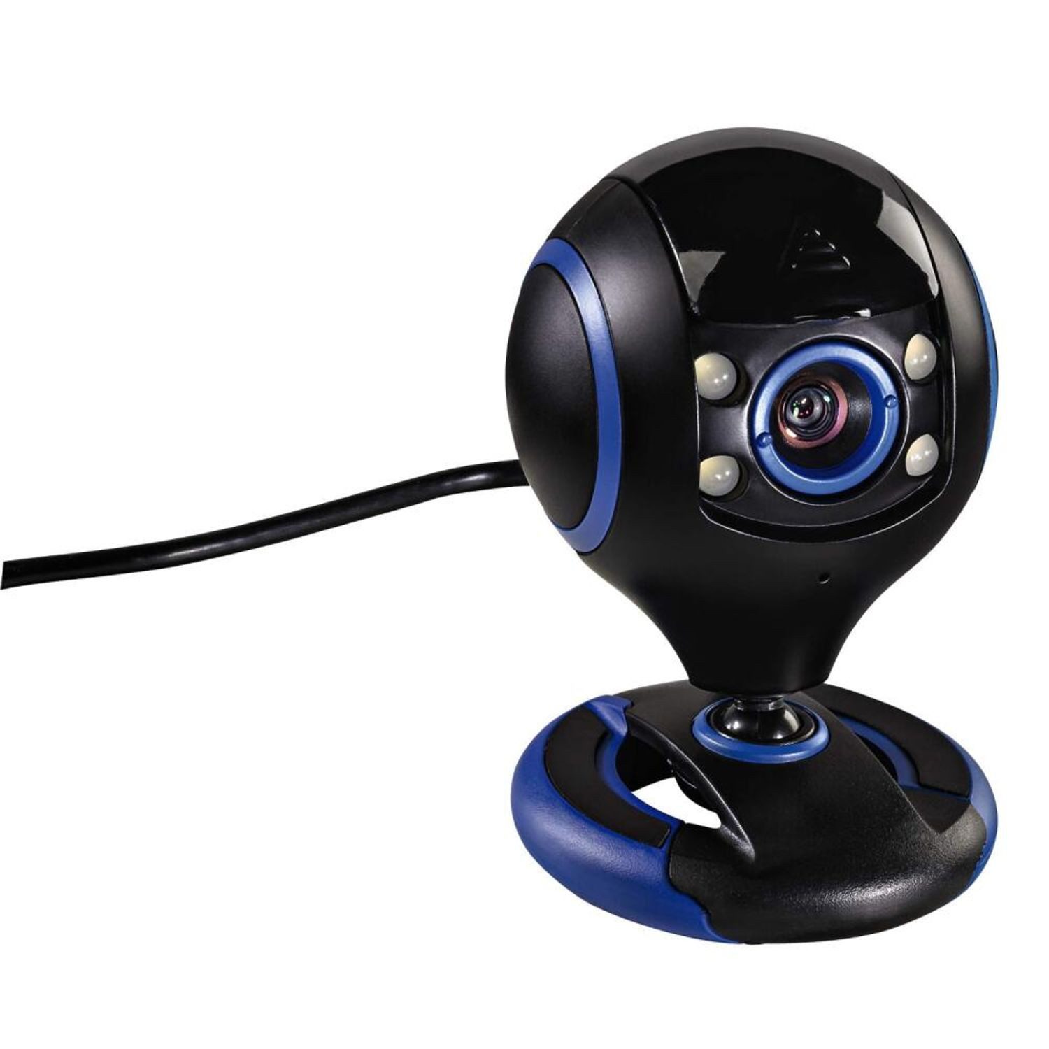 Hama 6 Stück WebCam "REC 200 HD" Kameras Set Büro mit Stand- und Klemmfuß Webcam