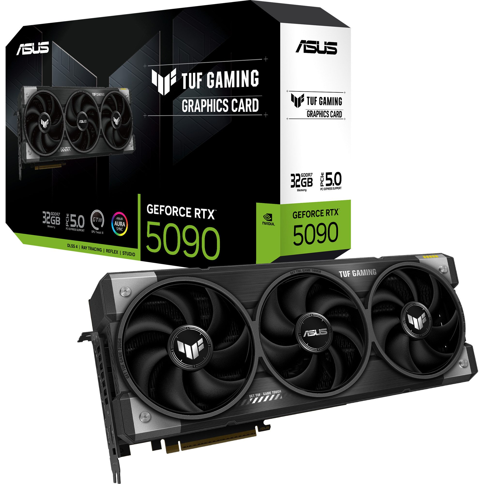 Asus ASUS GeForce RTX 5090 TUF GAMING, Grafikkarte, Grafikkarte (32 GB)