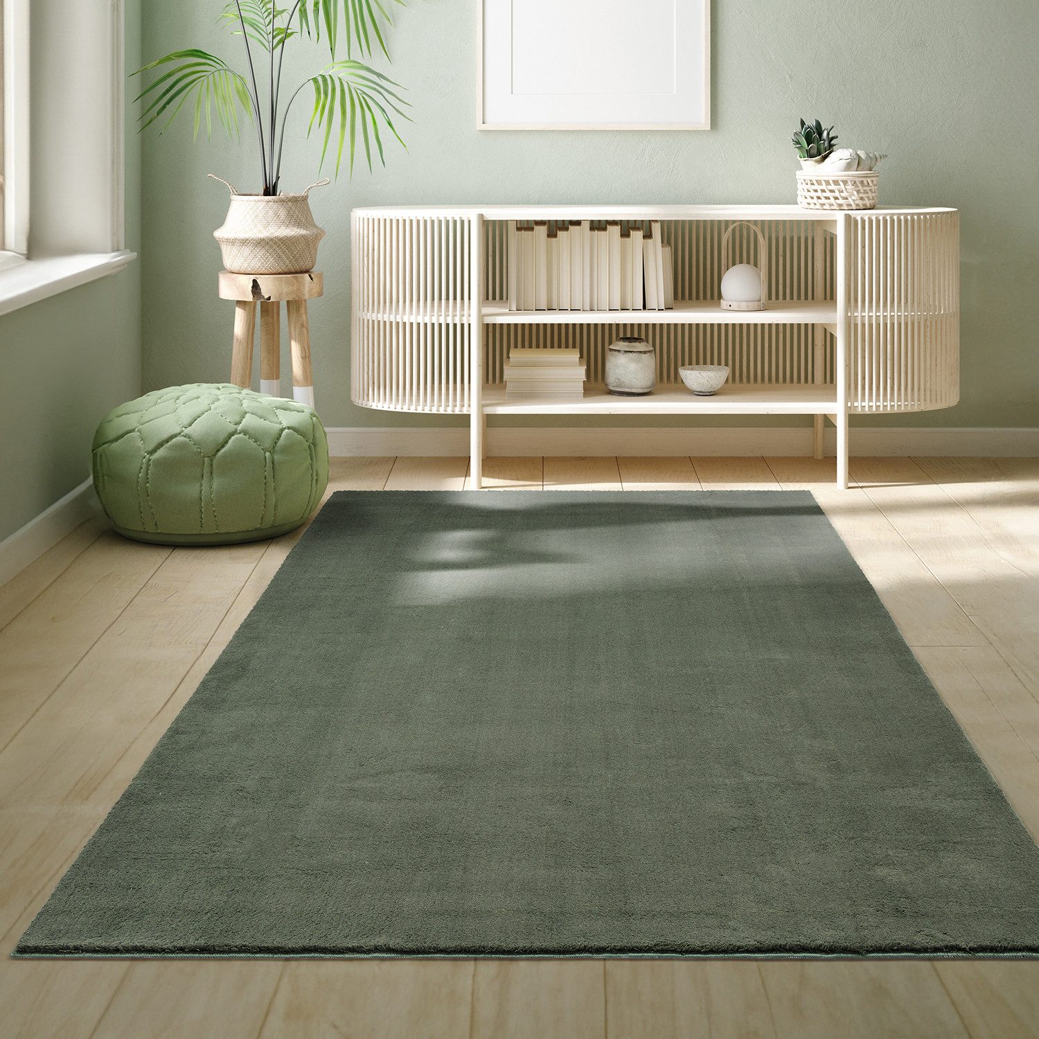 the carpet Teppich Relax, rechteckig, Höhe: 16 mm, waschbarer Wohnzimmer Teppich modern rutschfest, Kundenliebling