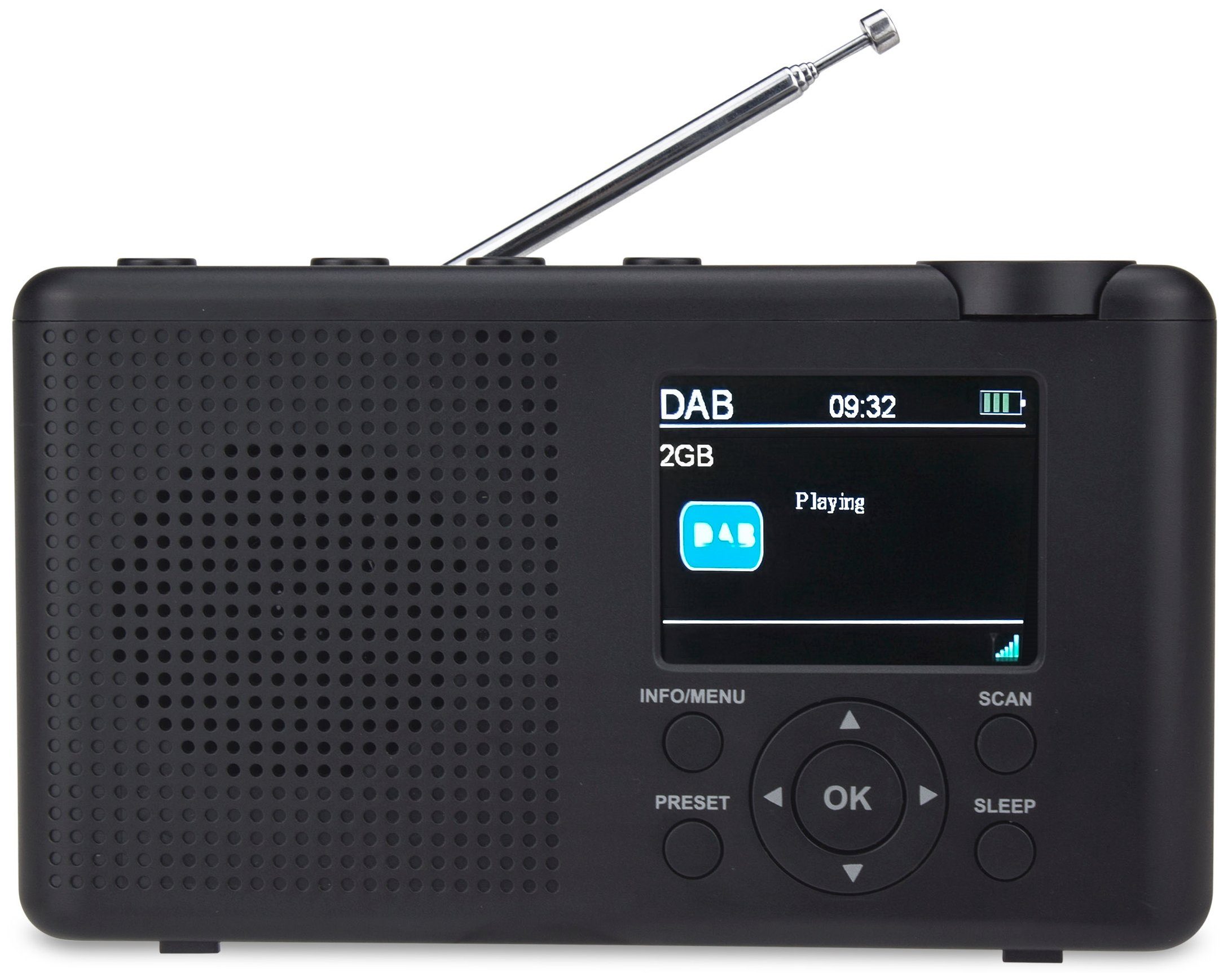 Reflexion TRA23DAB Digitalradio (DAB) (Digitalradio (DAB), 16,00 W, 2,4" Farbdisplay (Dimmbar), 1200 mAh Akku)