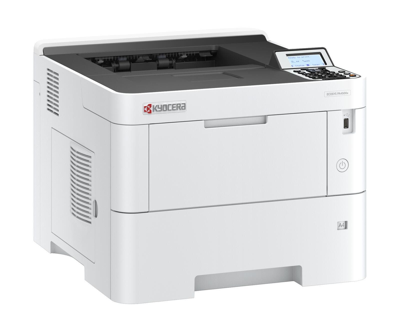 KYOCERA Kyocera ECOSYS PA4500x Laserdrucker, (LAN, Automatischer Duplexdruck)