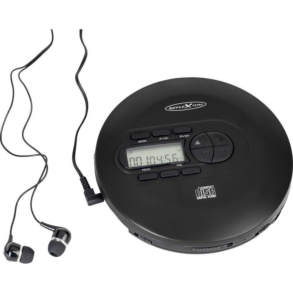Reflexion Tragbarer CD/MP3-Player inkl. UKW-PLL Radio tragbarer CD-Player
