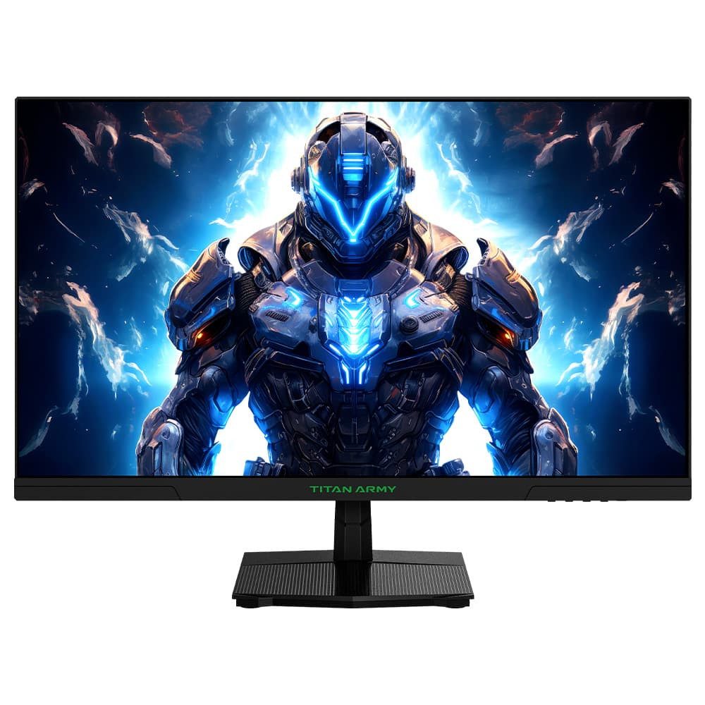TITAN ARMY P27GR Fast IPS QHD Gaming-Monitor (2560x1440 px, 1 ms Reaktionszeit, 180 Hz, Fast IPS QHD, 1ms GTG, 99% sRGB, HDR10, Adaptive-Sync, Gaming Mode, Dynamic OD)