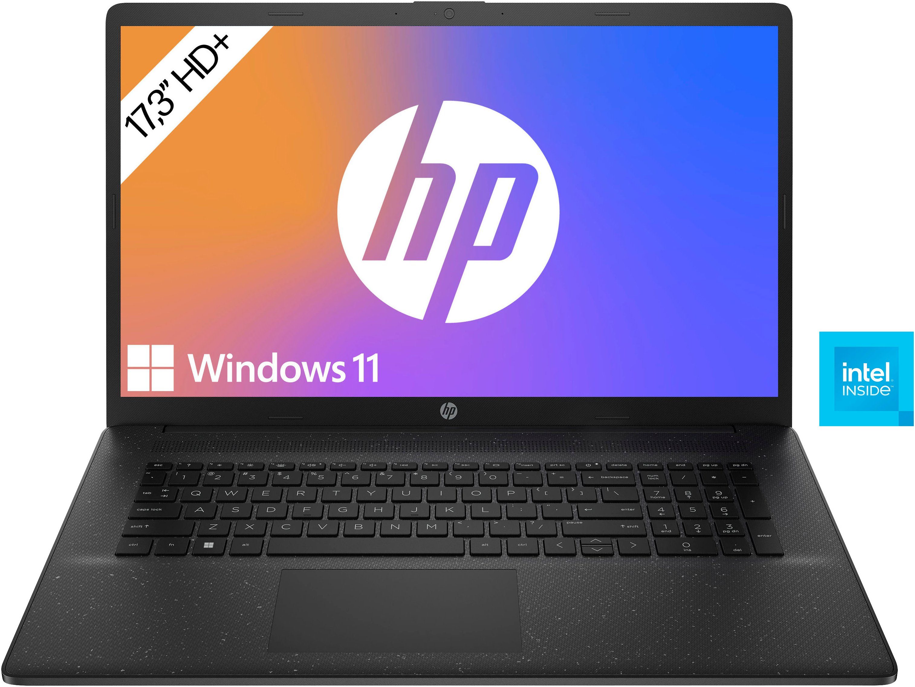 HP 17-cn3213ng Notebook (43,9 cm/17,3 Zoll, Intel N-Reihe N200, UHD Graphics 605, 512 GB SSD)