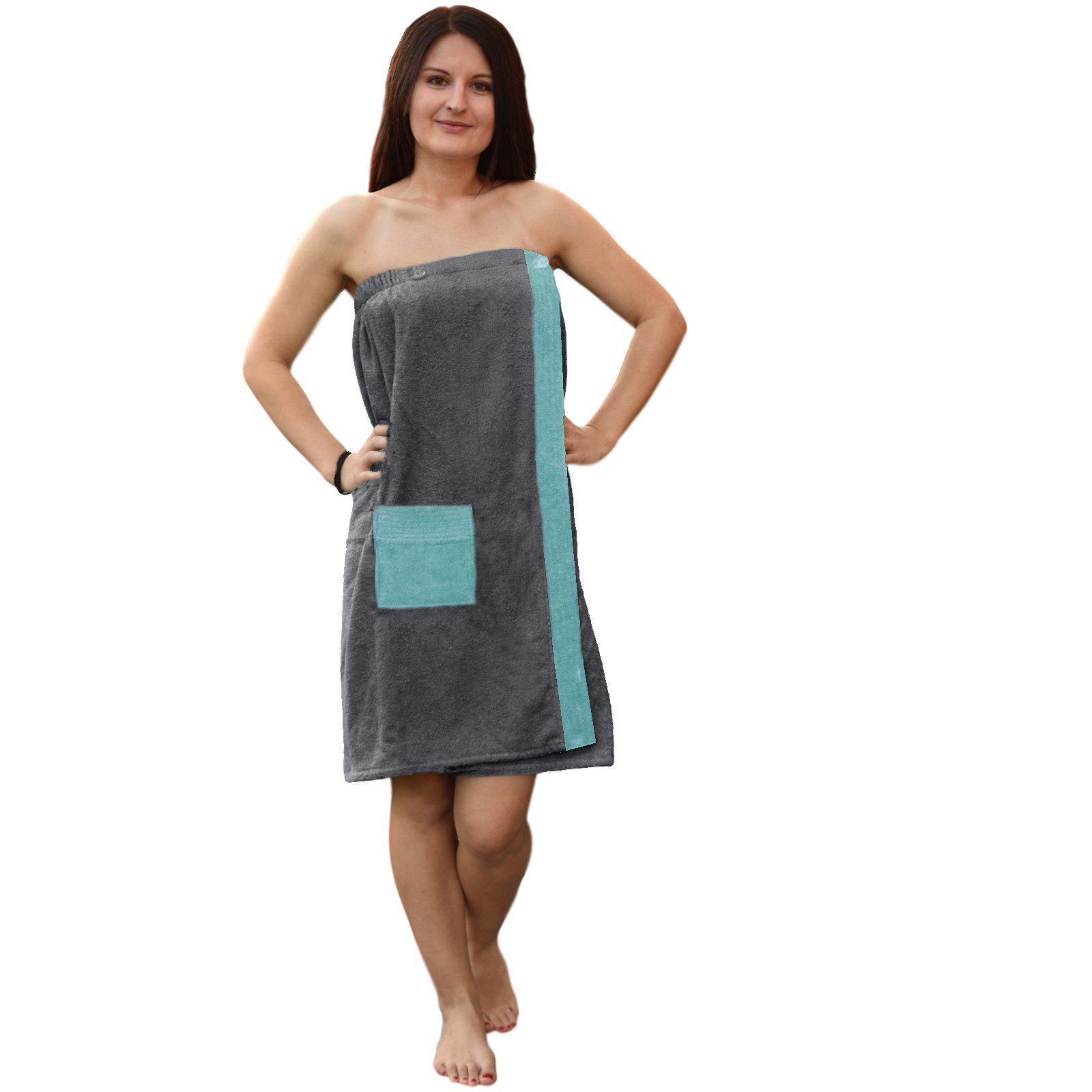 JEMIDI Duschtuch Saunakilt für Damen Saunatuch Damen aus Baumwolle Saunahandtuch, (1-St), Sauna Kilt für Frauen Handtuchkleid Sauna Tuch Saunakleid Handtuch
