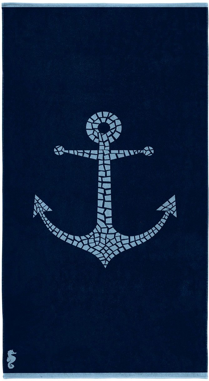Seahorse Strandtuch Captain, (1-St), Seahorse