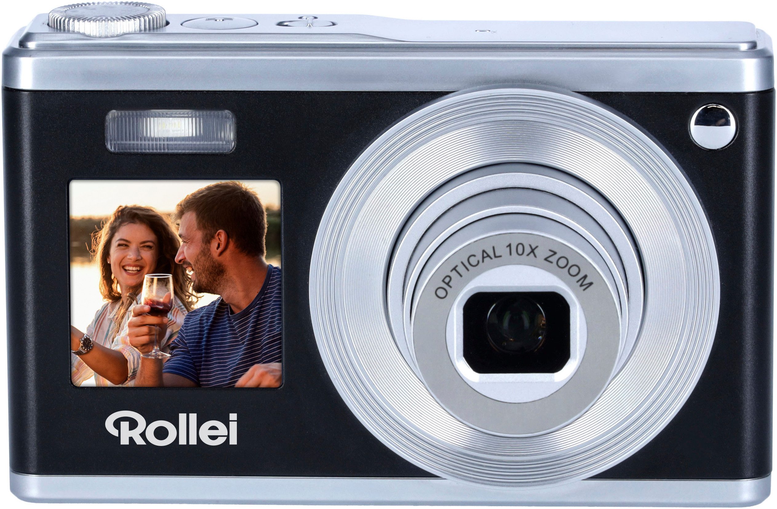 Rollei Compactline 10x Kompaktkamera (20 MP, 10x opt. Zoom)