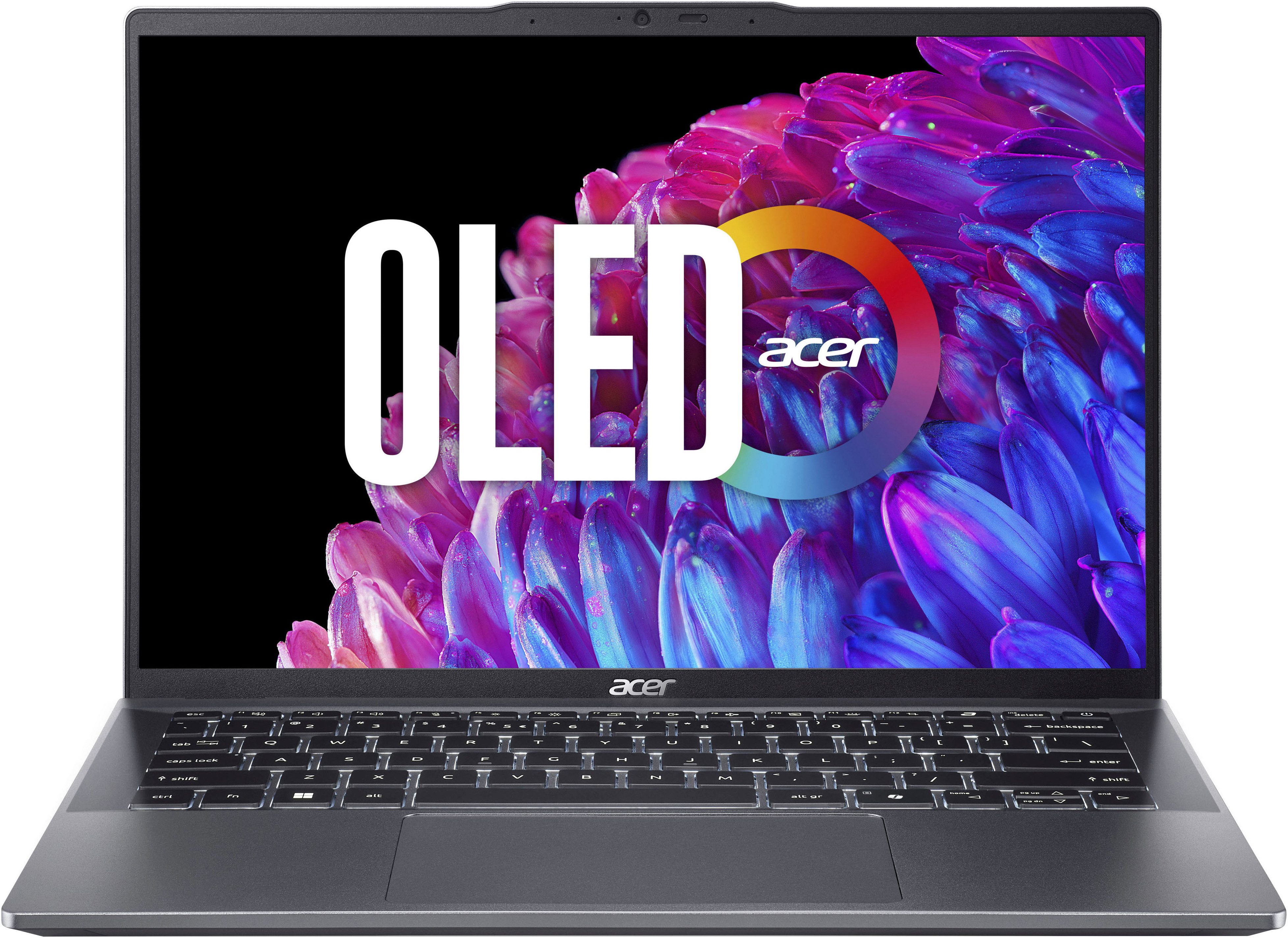 Acer Swift Go 14 OLED (SFG14-63-R91Q) Notebook (35,56 cm/14 Zoll, AMD Ryzen 7 8845HS, Radeon Graphics, 1000 GB SSD)