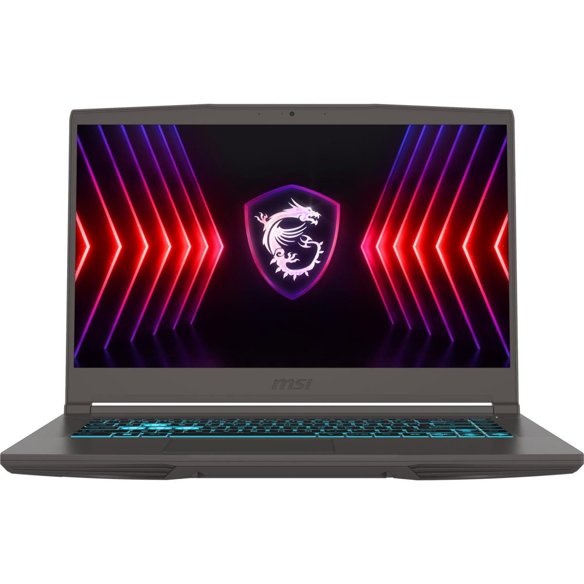 MSI Thin 15 B12UC-1439 Gaming-Notebook (39.62 cm/15.6 Zoll, Intel Core i5 12450H, RTX 3050, 1000 GB SSD)