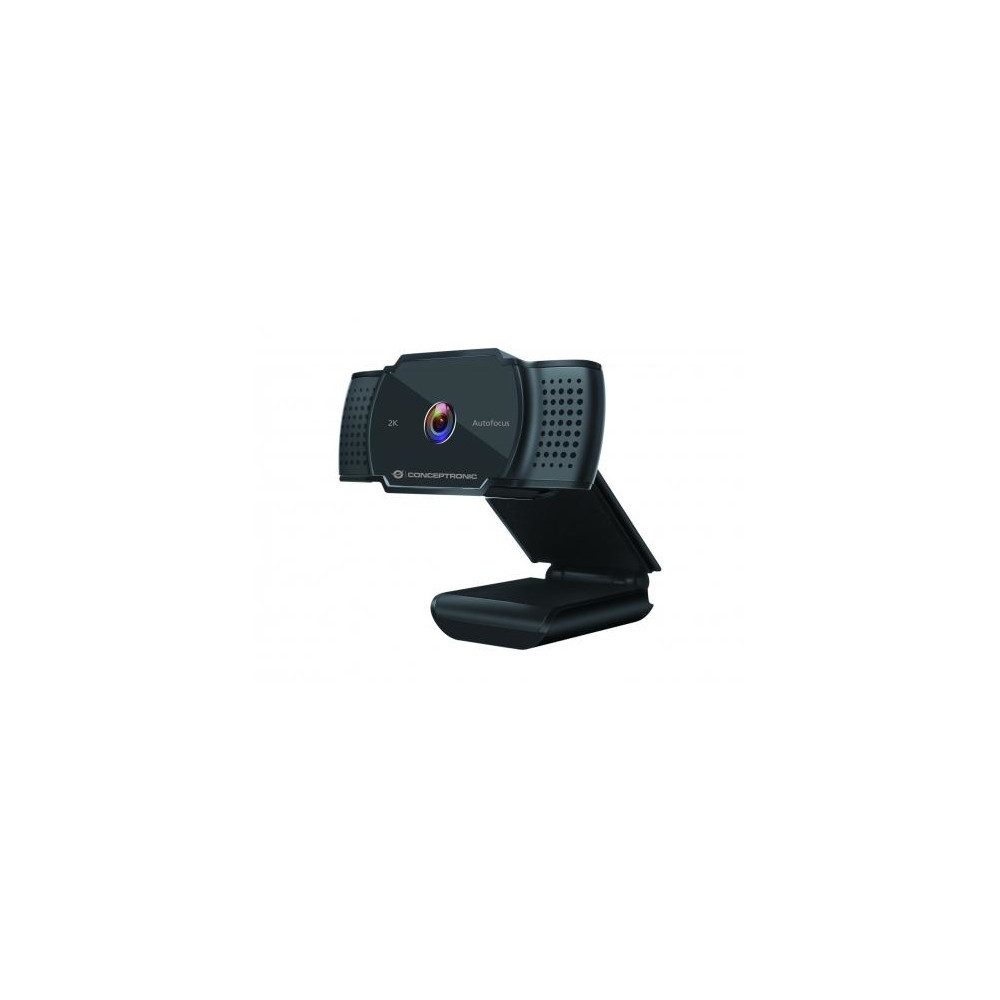 Conceptronic 2K-Super-HD Webcam mit Autofokus und Mikrofon – klarer Webcam