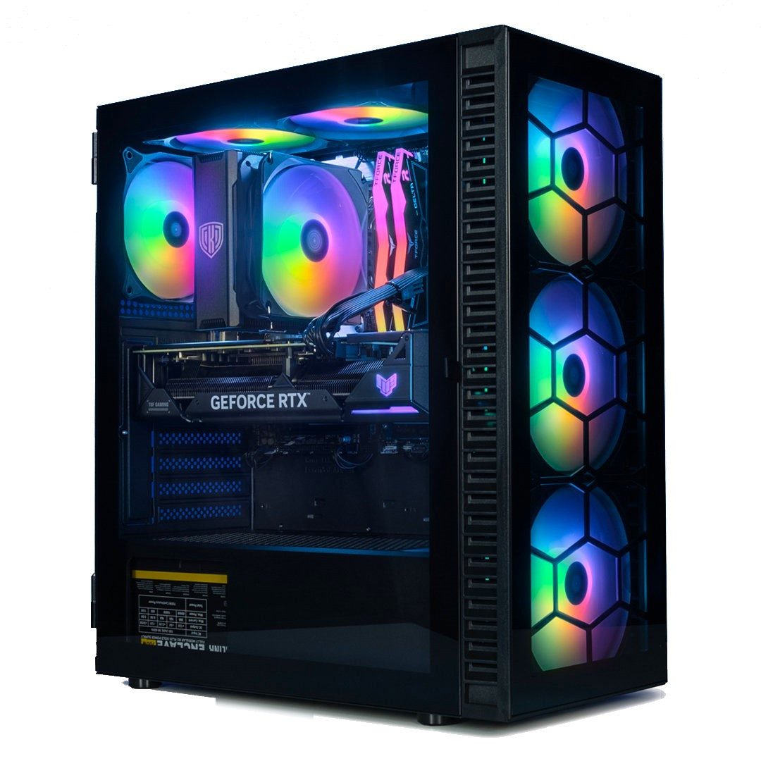 Meinpc Intel i9 GeForce RTX 4060 Gaming-PC (Intel Core i9 12900K, RTX 4060, 32 GB RAM, 1000 GB SSD, Tower, RGB, Gaming, Gamer, Windows 11 Pro)